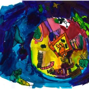 2. místo Karolína Kašparová – Mapa pro zvířátka i lidi