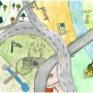 3. místo Tereza Mintělová – Milujeme mapy