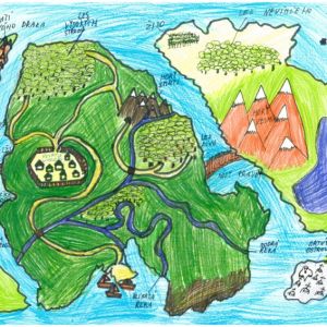 9. místo Martin Polouček – Mapa mojí země