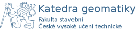 Katedra geomatiky Českého vysokého učení technického
